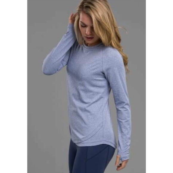 Zero Restriction Women's Ali Sweatshirt Blue Size X-Small Golf Milk Emblem - Picture 2 of 14